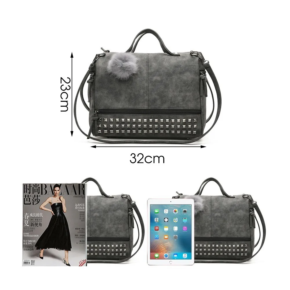 TTOU النساء برشام حمل حقائب النساء مصمم حقائب السيدات الأزياء بو حقيبة جلدية للنساء Crossbody حقيبة كبيرة قدرة حقيبة