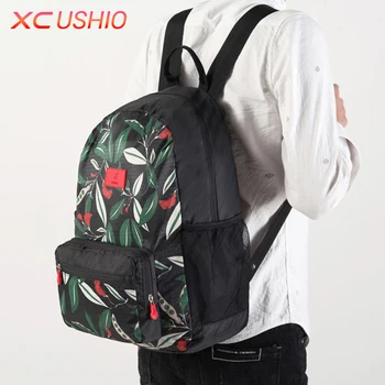 

Floral Series Large Capacity Travel Backpack Outdoor Luggage Clothes Books Storage Bag Student School Bag Organizer
