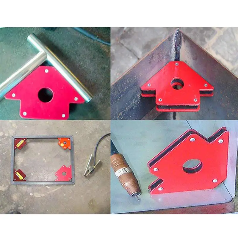 

Magnetic Welding Holder Arrow Shape For Multiple Angles Holds Up To Welding Pipes Installation Drop Shipping