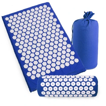 

Yoga Mat Massager Pillow Foot Massage Cushion Acupressure Mat Relieve Stress Pain Acupuncture Spike Yoga Mat Pin Pad Yoga Mat
