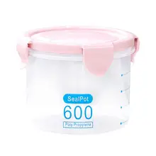 Кухня хранения запечатывание коробки еда свежий горшок коробка для хранения риса пластиковая бутылка для хранения крупа мука сладости, снеки