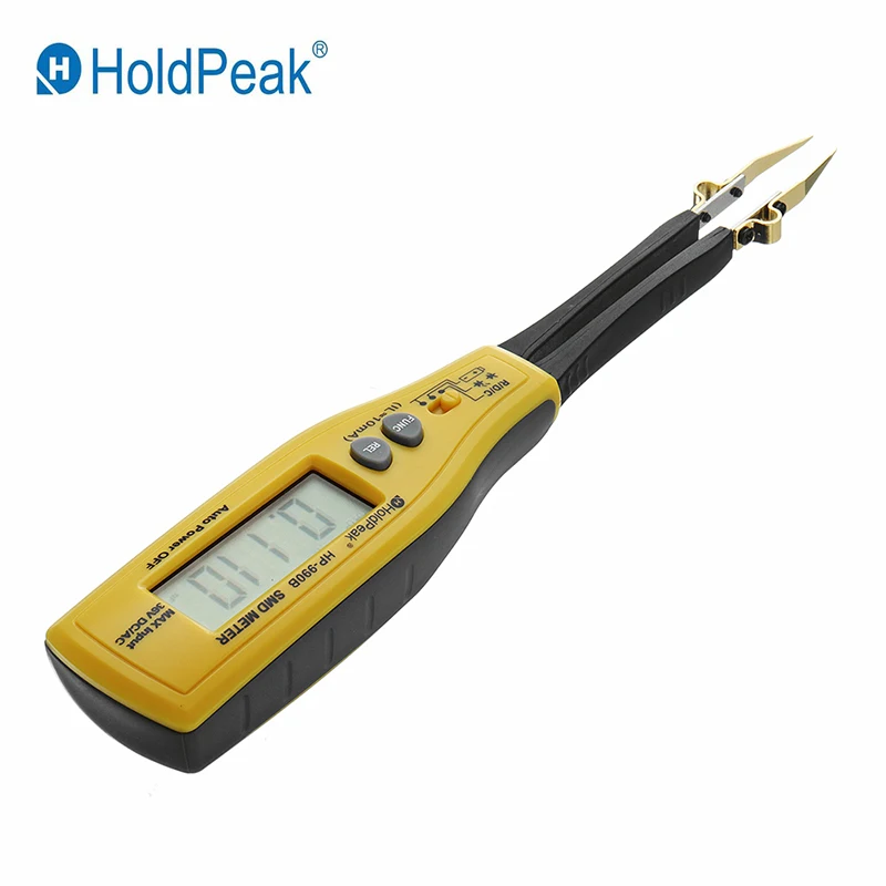 

HoldPeak HP-990A/B/C Digital Multimeter SMD Tester Resistance Capacitance Meters Diode Test Professional SMT Component Teste