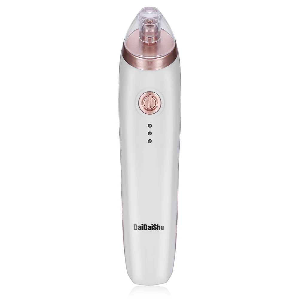 

Rechargeable Electric Blackhead Suction Remover Machine Pore Cleaner Beauty Tool 3 Modes With 4 Suction Tips Fast Charge Tools