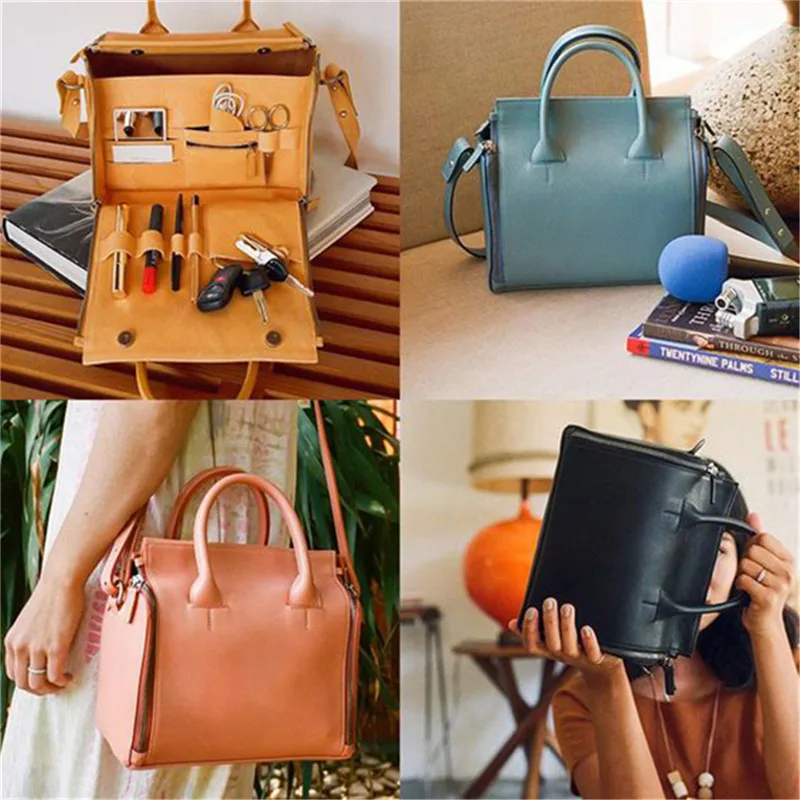 Bolso de mano amarillo de gran capacidad para mujer bolso de mano para mujer