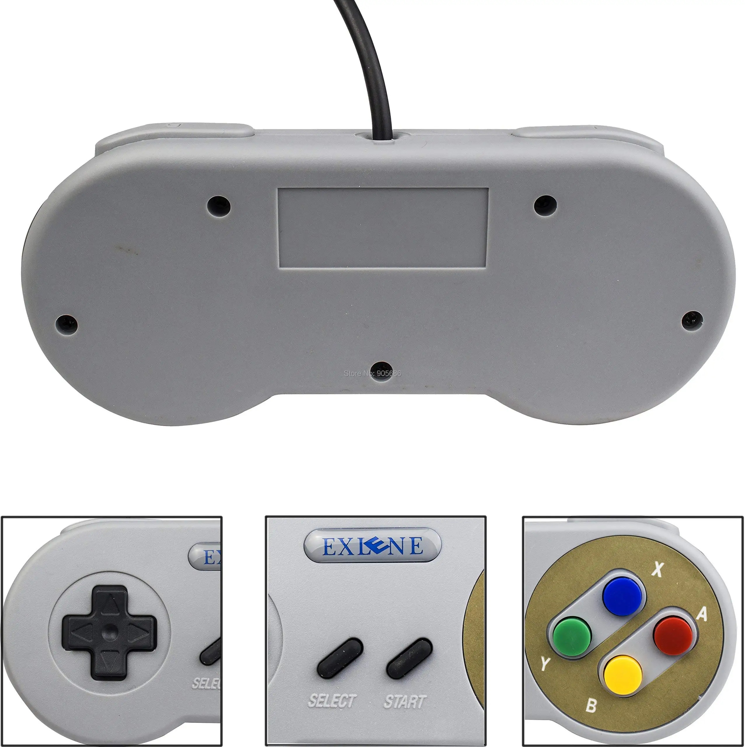 Exlene 3 пакета SNES USB контроллер для классической игры геймпад джойстик Raspberry Пи Windows