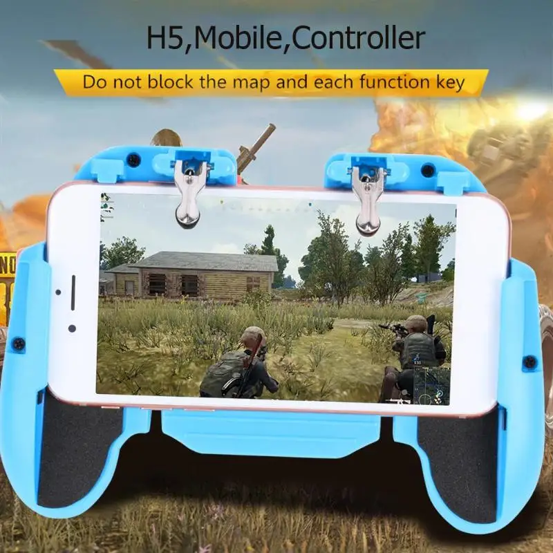  ALLOYSEED H5 Mobile Gaming Game Pad Controller Games Accessories Joystick w/Cooler Cooling Fan for 