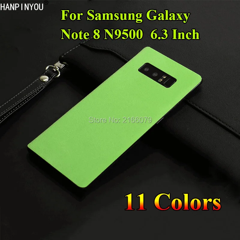 Для Samsung Galaxy Note 8 Note8 N9500 6 3 &quotРоскошная плюшевая поверхность полная задняя крышка