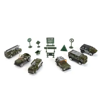 

Mini Simulation Military Vehicle Playset Cars Model Alloy Army Tank With Accessories Die Cast Military Vehicle Toy Set Kids Gift