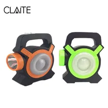 CLIATE переносной светодиодный фонарик наружная походная лампа в палатку переносной светодиодный прожектор фонарь на батарее работающий подвесной аварийный светильник