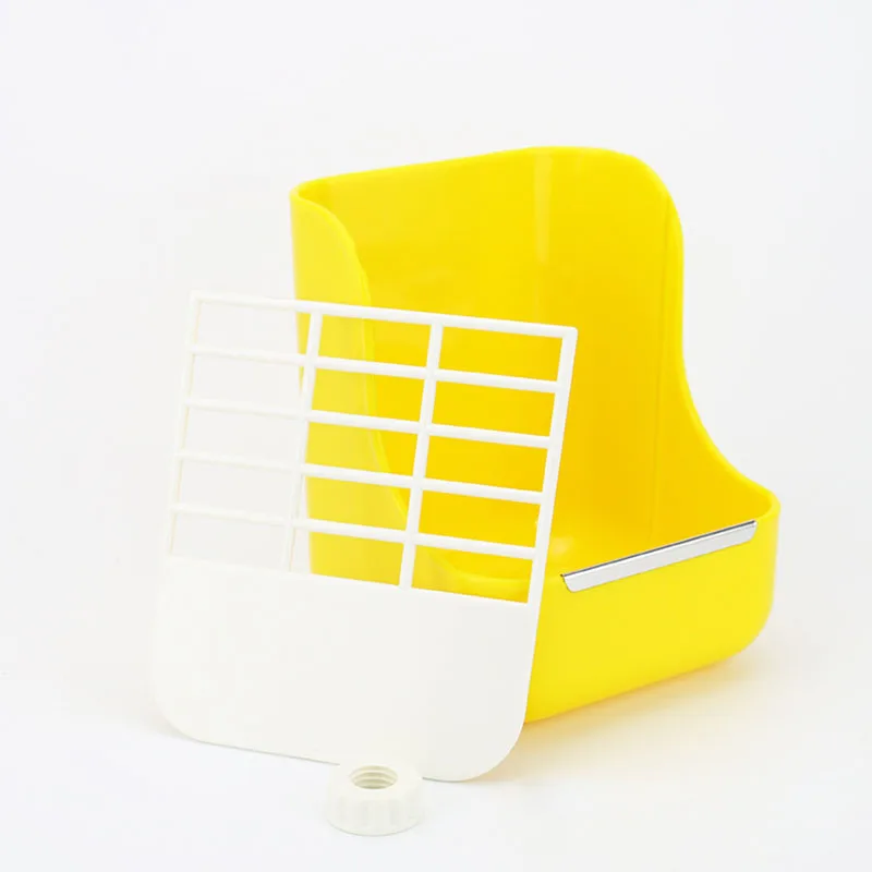 

Hay & Food Feeder with Hay Rack Manger for Pet Rabbit Guinea Pig Chinchilla