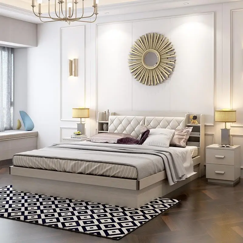 المنزل الحديثة Mobilya Letto هل مجموعة الاطفال Totoro Recamaras Meble إطار صندوق غرفة كاما Moderna غرفة نوم الأثاث Mueble دي Dormitorio السرير