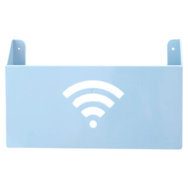 

Routers Storage Box Racks Protection Box Hang Wall Cable Router Storage Boxes Multifunction Debris Book Storage Holder