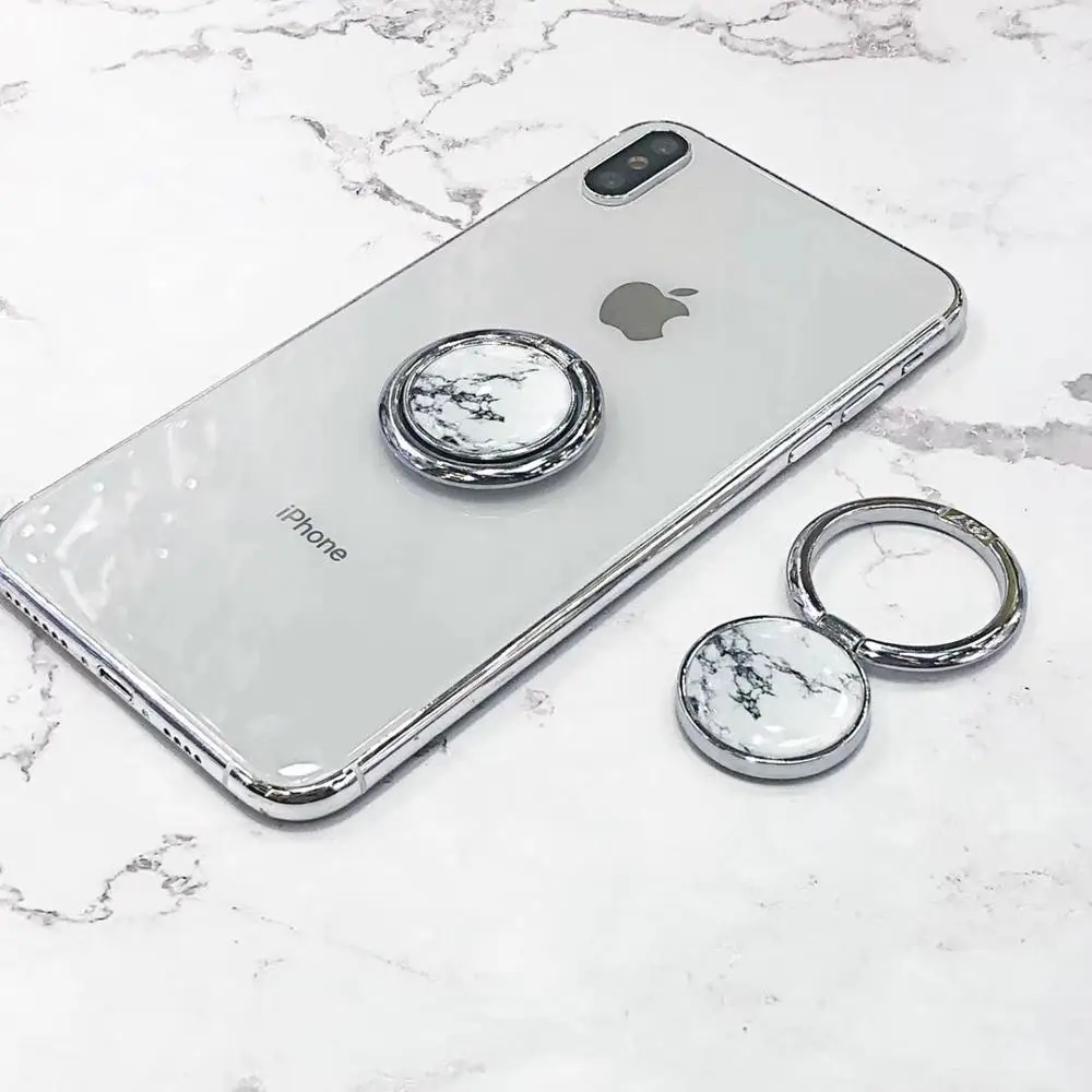 Novelty Luxury Marble Jelly Metal Phone Ring stand holder Sticker for iPhone iPad Huawei Universal cellphone accessories Novelty Luxury Marble Jelly Metal Phone Ring stand holder Sticker for iPhone iPad Huawei Universal cellphone accessories