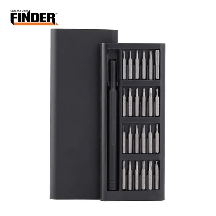 

FINDER 25PCS Precise Screw Driver Magnetic Head Precision Screwdriver Set Torx Phone Repair Tools Mobile Phones Electronic Kits