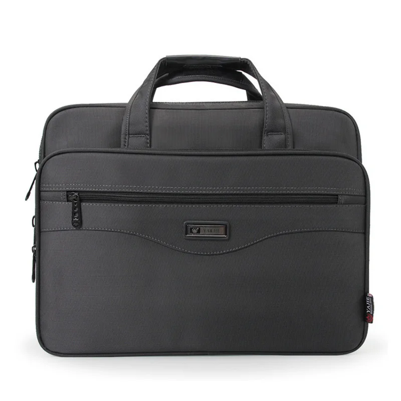 Kopen Mannen Laptop Tassen Multifunctionele Waterdichte Aktetas Handtassen Mens Business Computer Schouder Werk Pakket Voor Macbook Air Dell HP