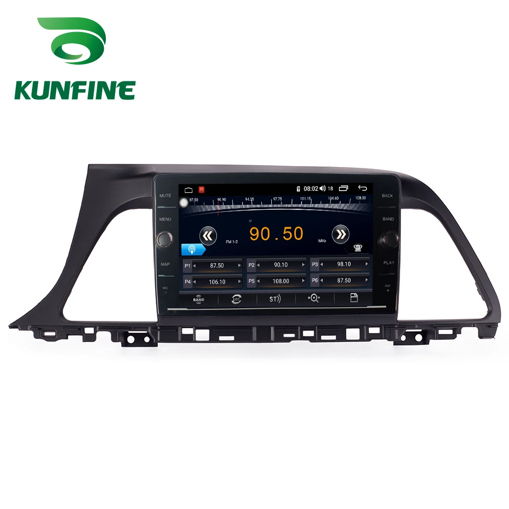 Perfect Octa Core 4GB RAM 64GB ROM Android 8.1 Car Navigation Player Deckless Car Stereo for Hyundai  Sonata 2015 2016 2017 Radio Unit 2