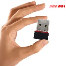 Бесплатный драйвер мини USB 2,0 Wifi адаптер мини LAN сетевая карта для ПК беспроводной 150 Мбит/с USB ключ приемник