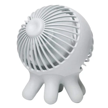 

SANQ Usb Fan, Personal Portable Handheld Fan Battery Operated With Usb Rechargeable, Octopus Shape Electric Fan For Office Roo