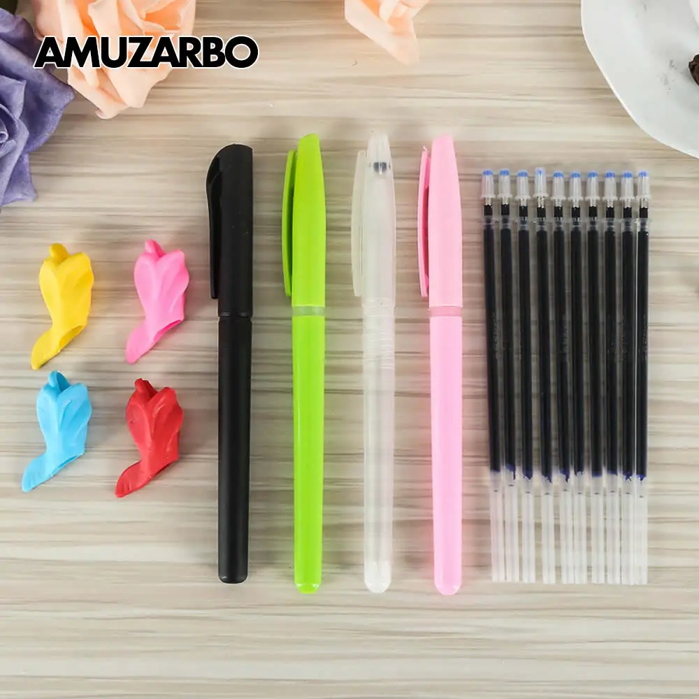 

Magic Slowly Disappear Ball Pen Invisible Ink Within Tow Hours Material Ballpoint Pens Practice pen