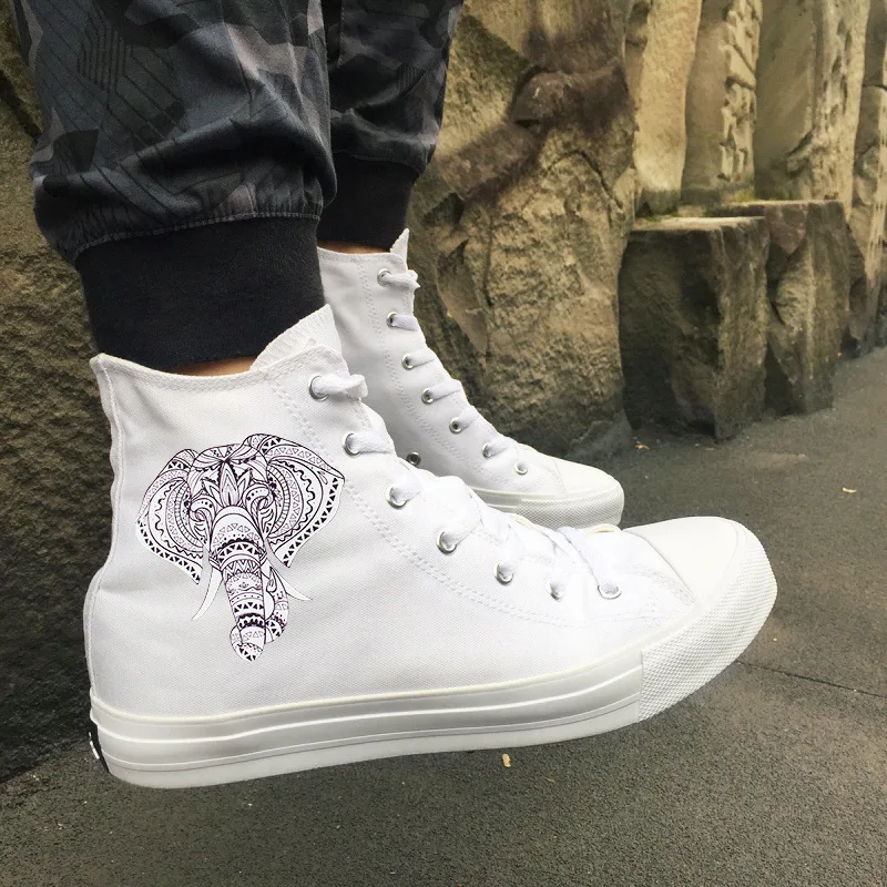 

Autumn Product Will Small Elephant Indian Totems Originality Help Shoes-MLZ