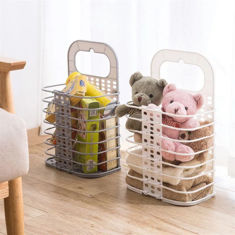 

Foldable Laundry Basket Large Laundry Hamper for Dirty Clothes Kitchen Storage Rack Picnic Baskets Clothing Toy Storage Basket