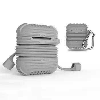

For Airpods Protective Cover Headset Lanyard 2 In 1 Wireless Bluetooth Headset Silicone Casing Anti-Lost Anti-Fall Case
