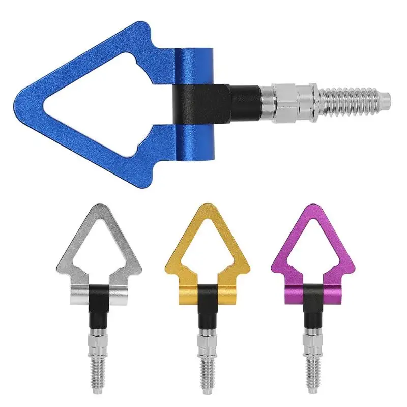Universal Aluminum Towing Bars Screw on Front Bumper Triangle Towing