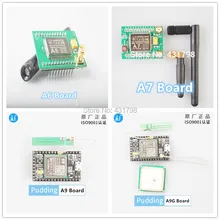 Aiot gsm/gprs + gps/bds módulo sms placa de desenvolvimento voz sistema mínimo de transmissão dados sem fio posicionamento a6 a7 a9 a9g