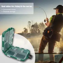 Водонепроницаемые рыболовные снасти коробки рыболовная приманка крючок приманки ящик для хранения Снастей С 10 отделениями рыболовные аксессуары Новинка