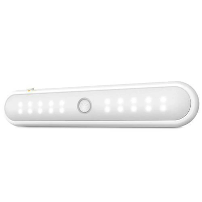 20 светодио дный LED Портативный беспроводной кабинет ночник движения PIR сенсор гардероб под лампа спальня крытый лестницы Настенные