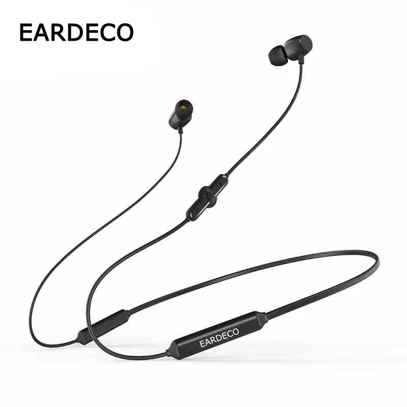 Спортивные Беспроводные наушники EARDECO, тяжелый бас, Bluetooth, наушники для телефона, беспроводные наушники, гарнитура с микрофоном, музыка