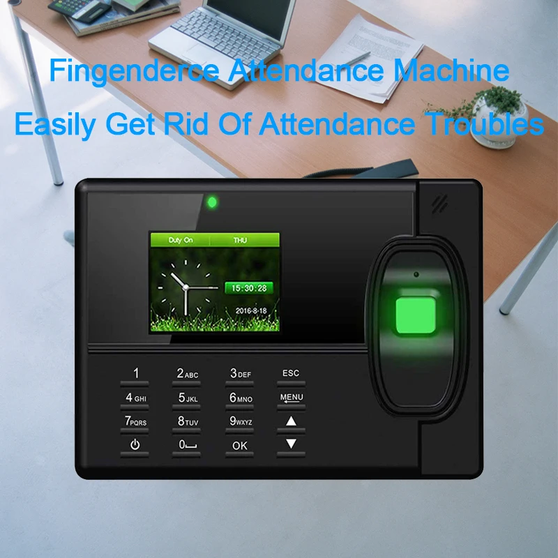 

OULET Finger print Attendance USB TCPIP For Biometric Attendance Aystem Time Clock Employee Recorder Fingerprint Time Attendance