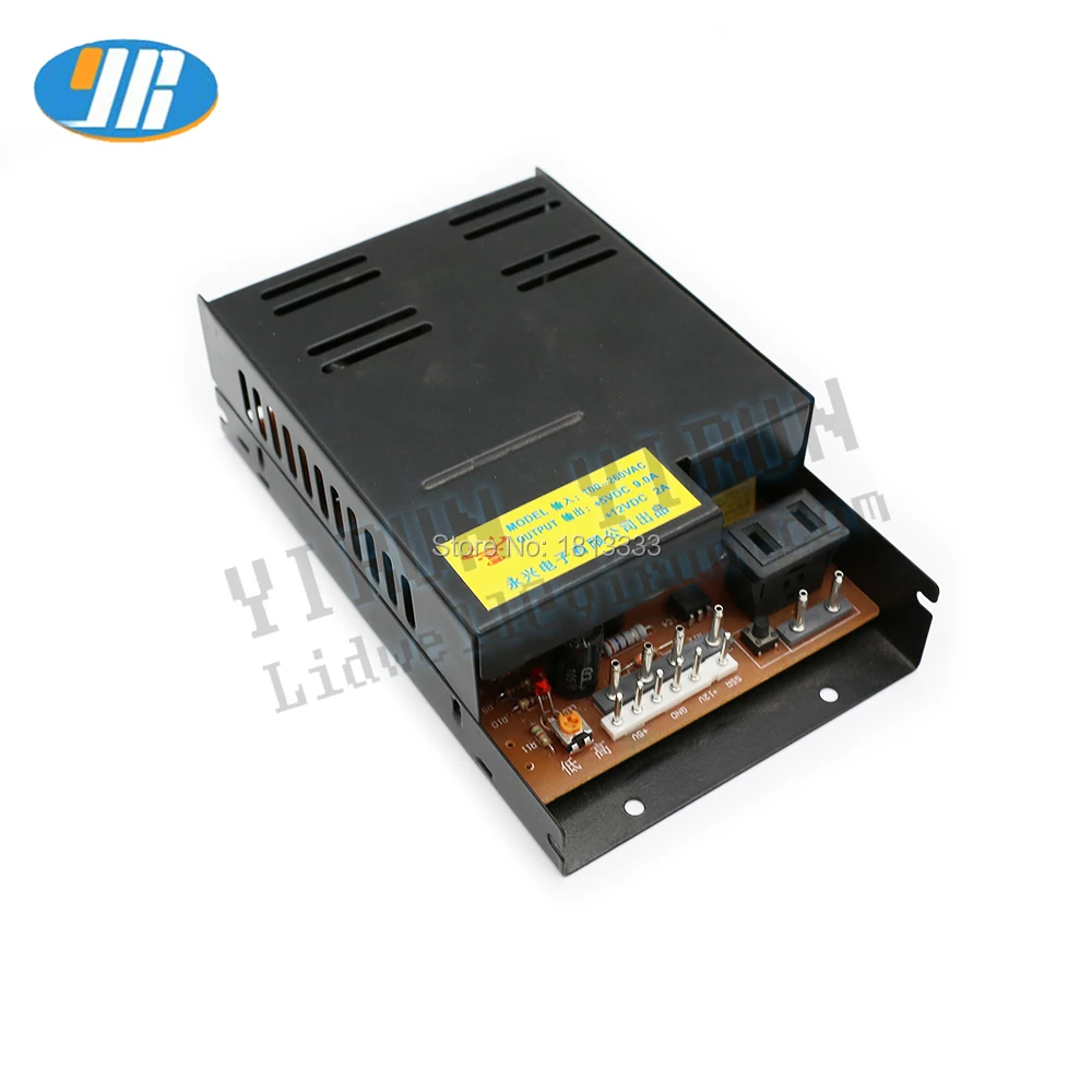 

10PCS Mario game machine Power supply DC5V 12V AC100 ~ 220V Power supply with power switch for 6 hole coin hopper