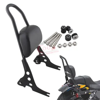 

Motorcycle Detachable Sissy Bar Passenger Backrest Black Steel For Harley Sportster 883 1200 XL 883C