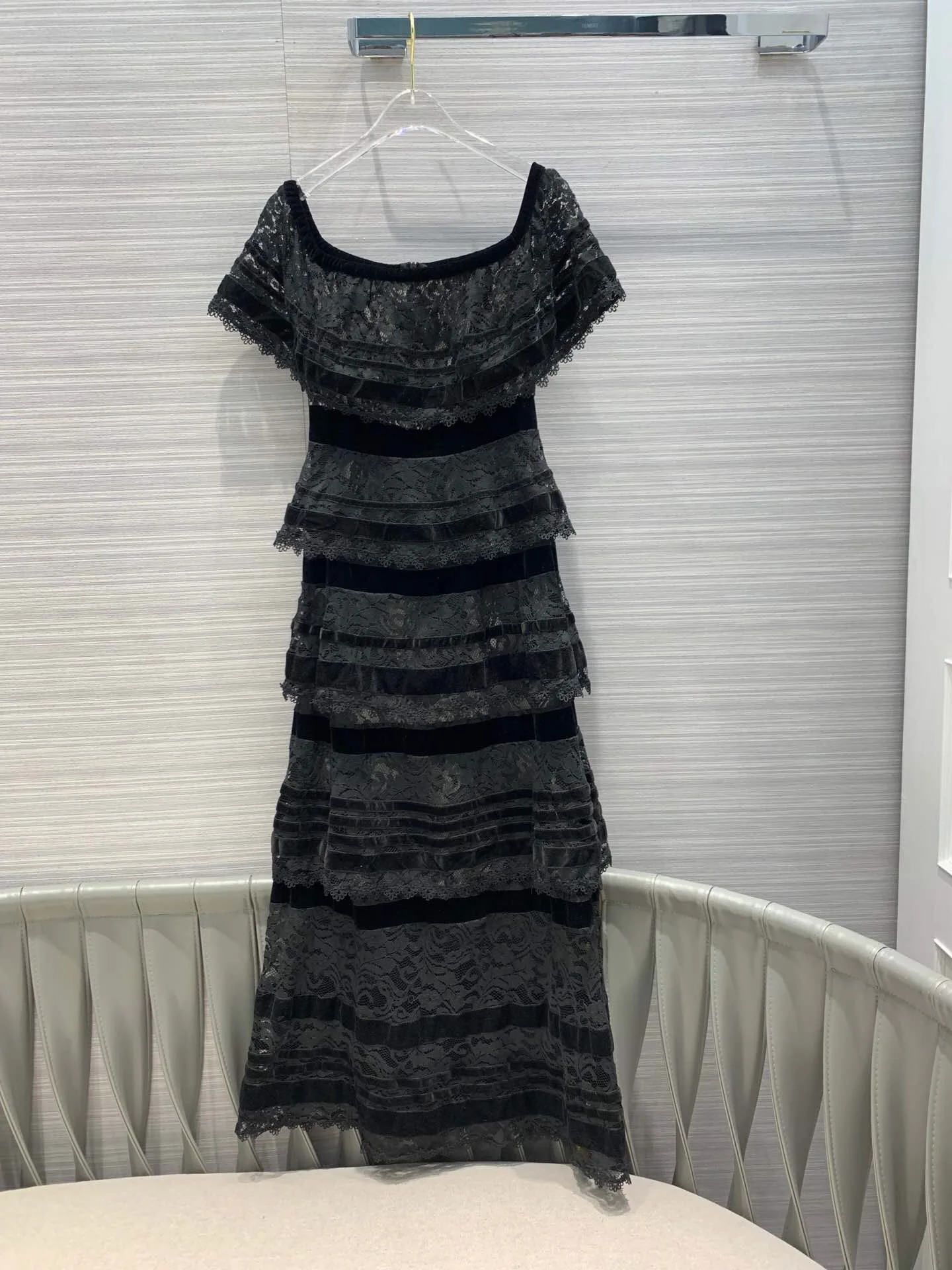 

2019 new Sexy lace patchwork luxury dresses for women +freeshipping