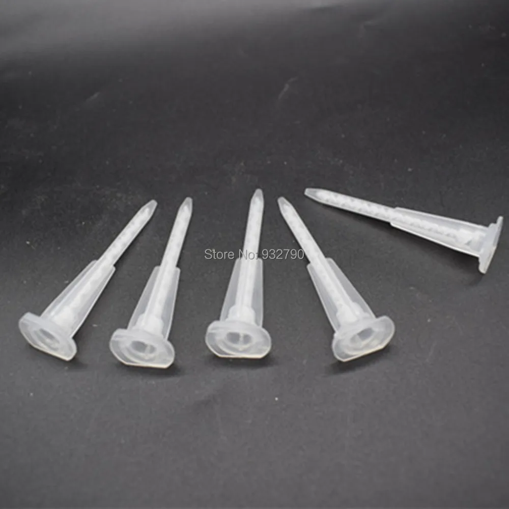 5pcs Epoxy Adhesive Applicator Static Mixer Mixing Nozzle Epoxies Resin Static Mixer Acrylic Adhesive Static Mixing Nozzles