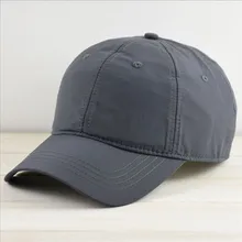 Спортивная шапка Кепка большого размера на открытом воздухе, быстросохнущая простая Кепка для гольфа, одноцветная солнцезащитная Кепка Для Взрослых, Мужская бейсболка большого размера 56-59 см, 60-64 см