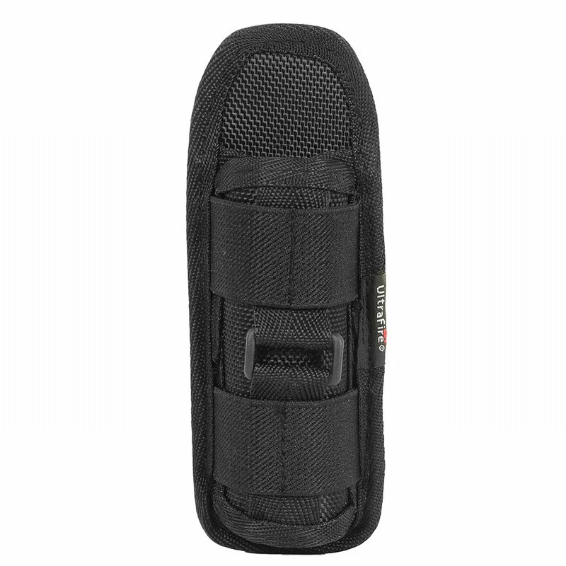 

Tactical 360 Degree Rotatable LED Flashlight Pouch Torch Holster Case for Belt Torch Cover Hunting Lighting Accessories