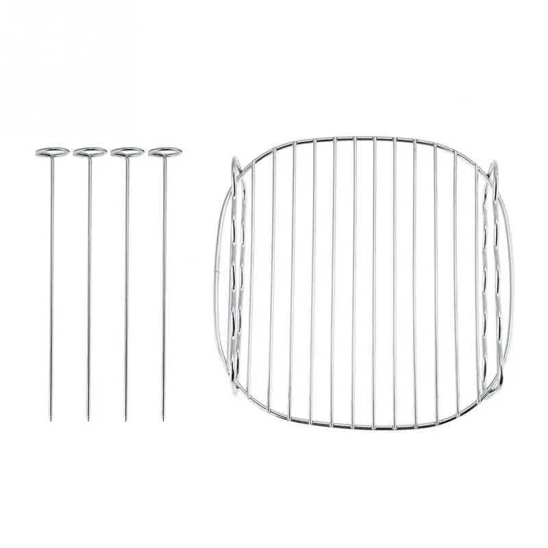 

Household Replacement BBQ Rack Double Layer Skewers Baking Tray For Air Fryer