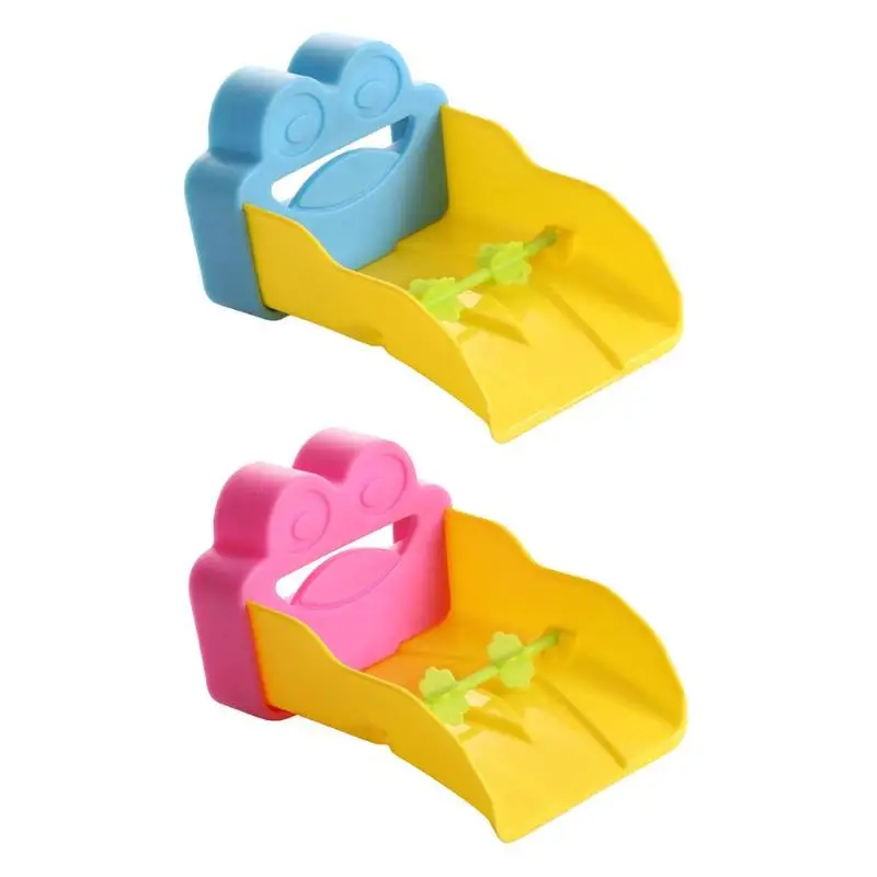 Cute Cartoon Frog Shape Bathroom Sink Faucet Extender Kids Hand Washing Tools Washing Hand Training Tool for Children Kids Babys