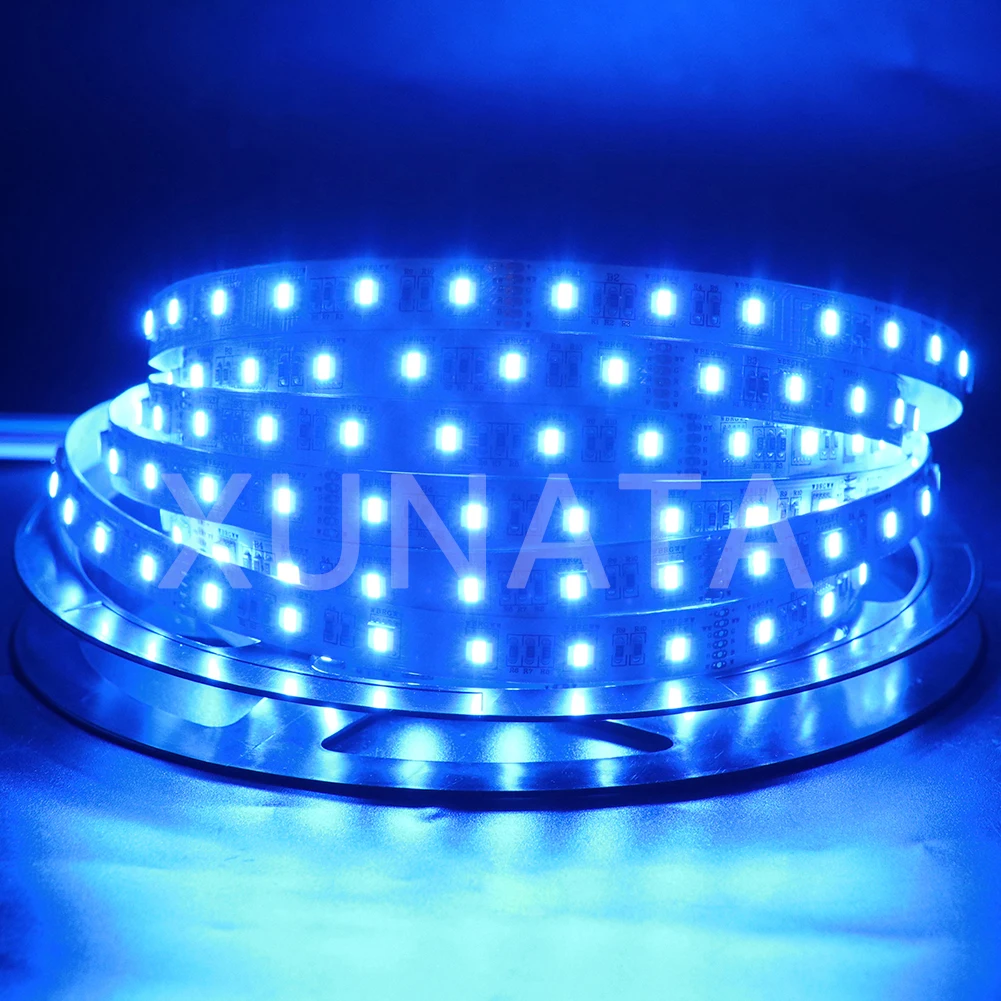 Светодиодная лента RGB CCT 5050 светодиодная водонепроницаемая лампа 30 светодиодов/м