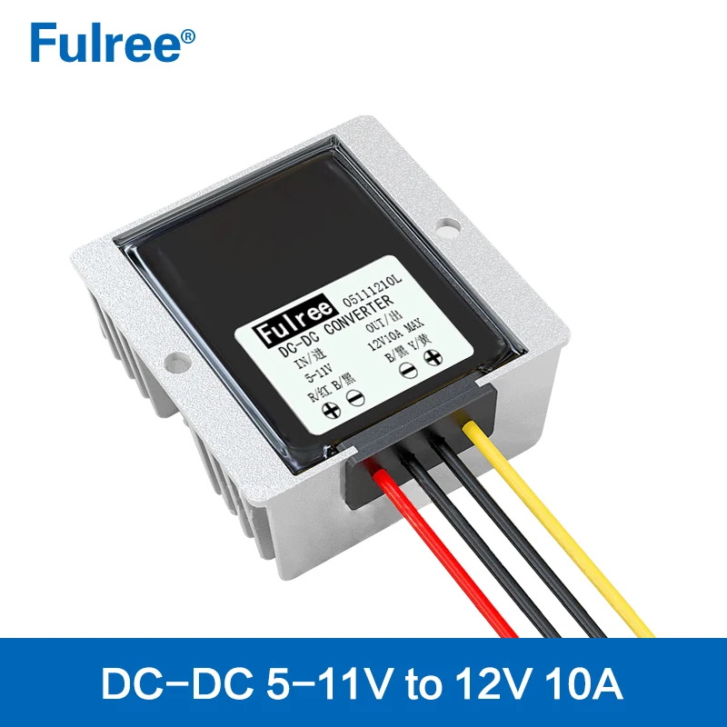 WaterProof DC//DC STEP UP Power Converter Regulator DC 12V to 16V 10A 160W