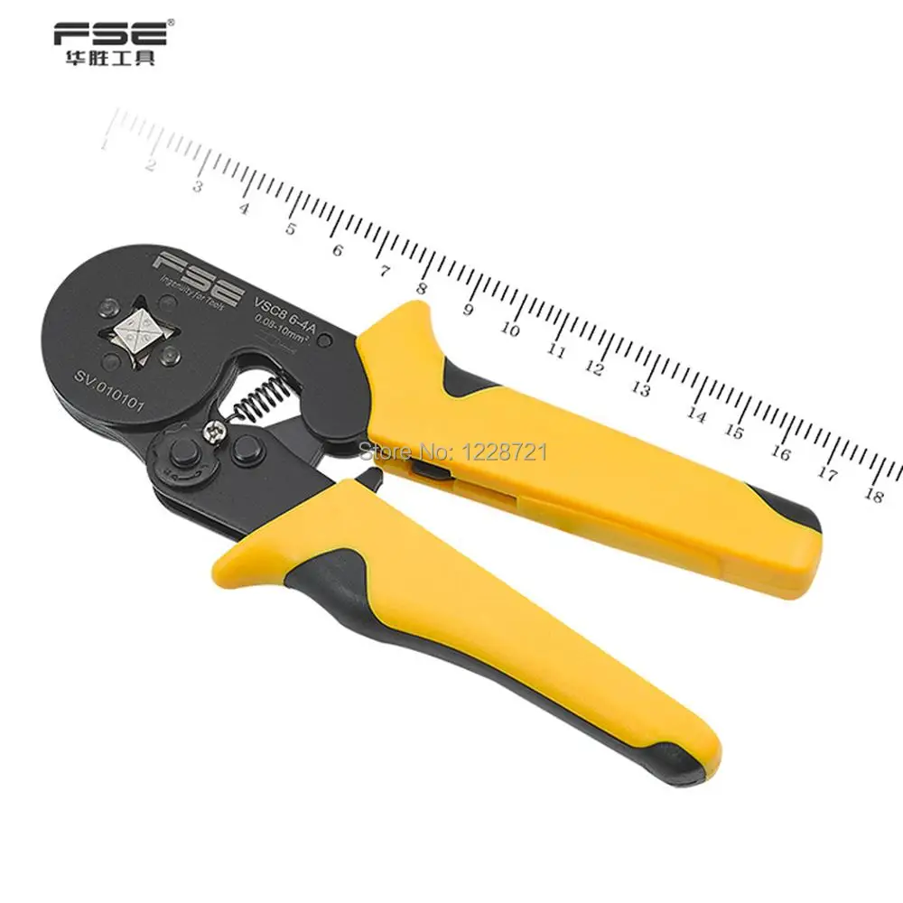 

VSC8 6-4A crimping pliers Hand tools for tube type needle type terminal crimp Mini-type Self-adjustable Crimping Plier