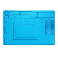 HHO-изоляционная площадка термостойкая паяльная станция кремниевый паяльный коврик рабочий коврик настольная платформа для пайки Bga ремонт стат