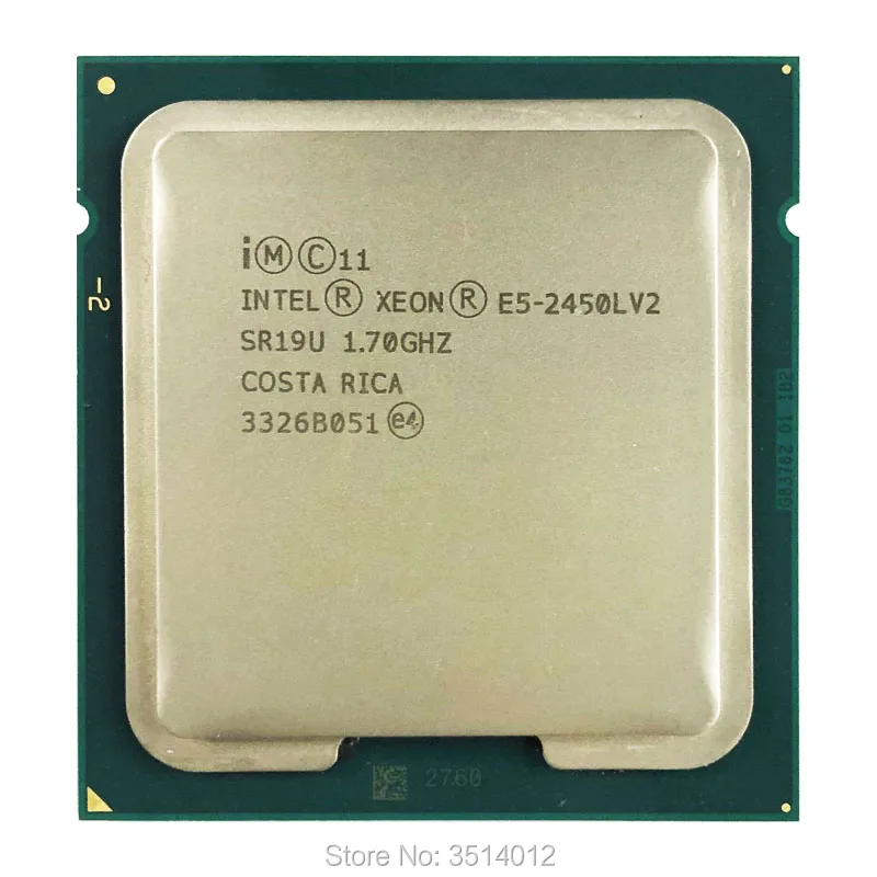 Процессор Intel Xeon E5-2450Lv2 E5 2450Lv2 2450L v2 1 7 GHz десятиядерный процессор 20 ниток 25M 60W LGA 1356 |