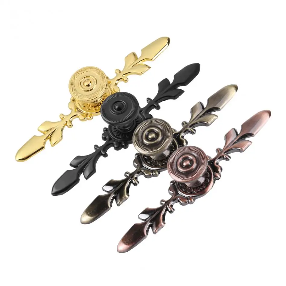 

European Style Furniture Handle Drawer Cabinet Desk Door Knob Pull Hardware Dresser Drawer Handles tiradores de muebles