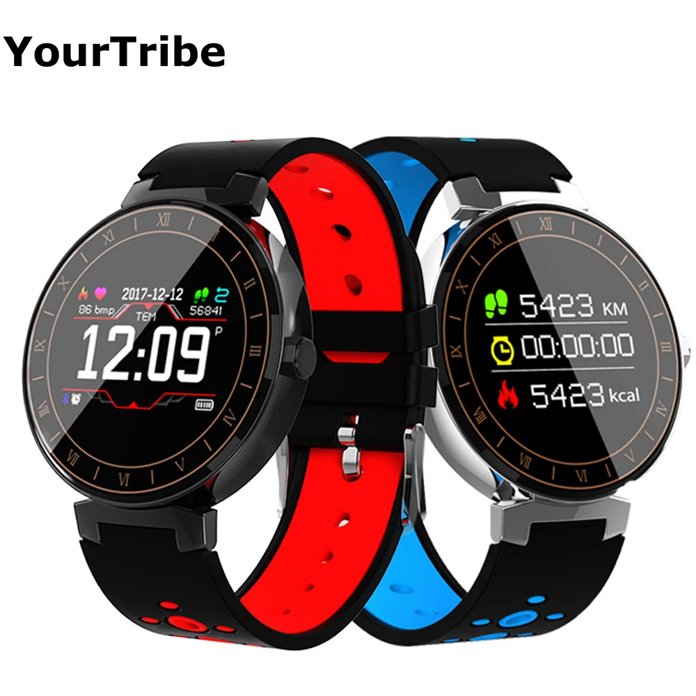 Смарт-браслет YourTribe L8 фитнес-трекер артериального давления часы IP68