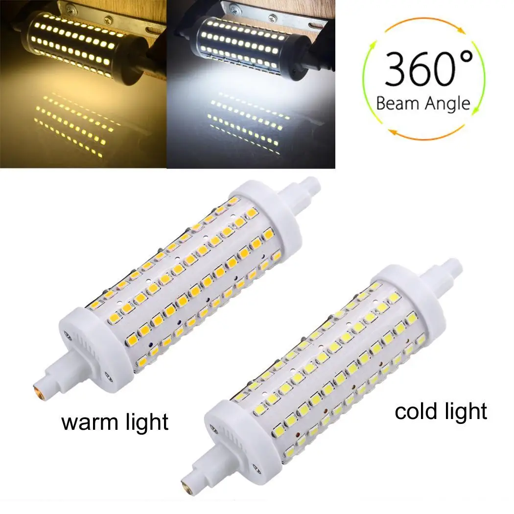 15 Вт SMD2835 85 265 V 118 мм светодиодный R7S бар 360 50000 часов градусов прожектор лампа 108