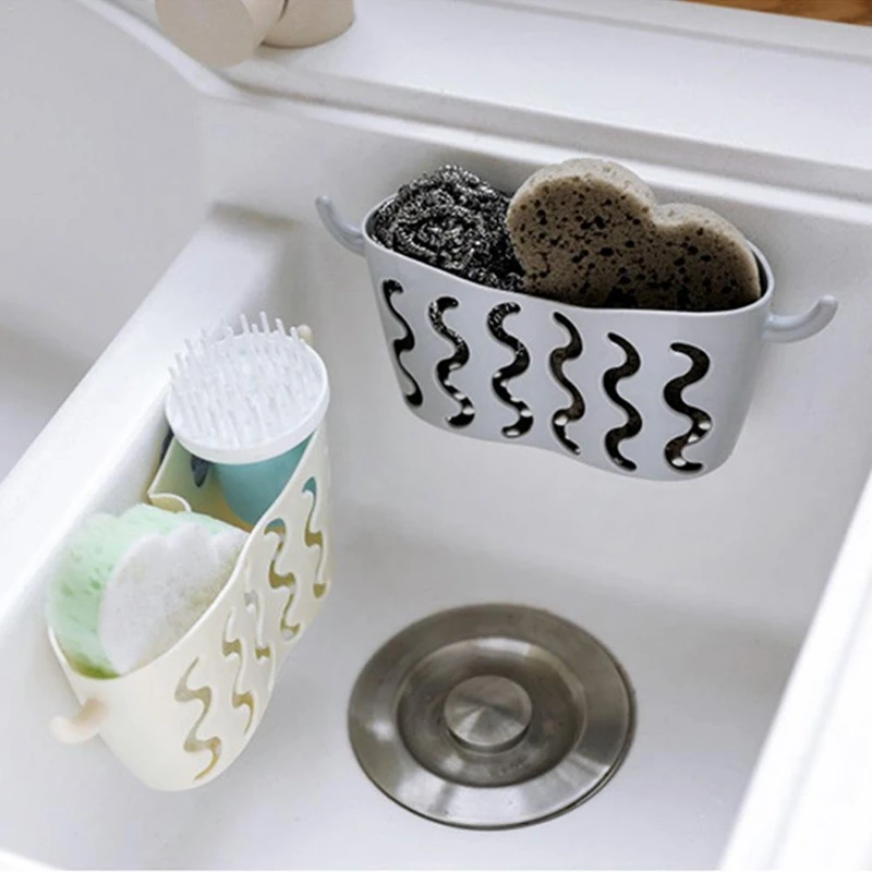 

Dish Cloths Rack Suction Holder Clip Rag Storage Rack Kitchen Organizer Bathroom