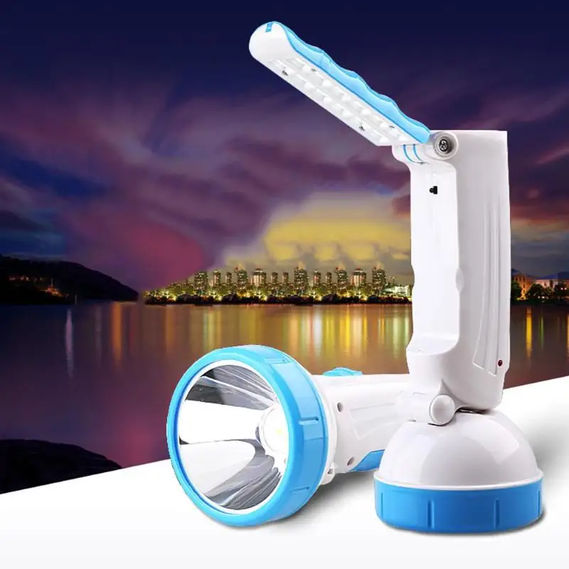 

VKTECH Multi-function Rechargeable 1.5W Flashlight Table Lamp Home Emergency 800mAh Torch Portable Lanterns for Home Desk Lamp